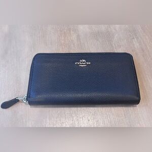 Coach Black Leather Wallet